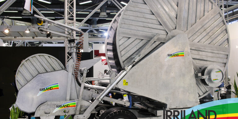 Sistema protector in stand fieristico ad Eima